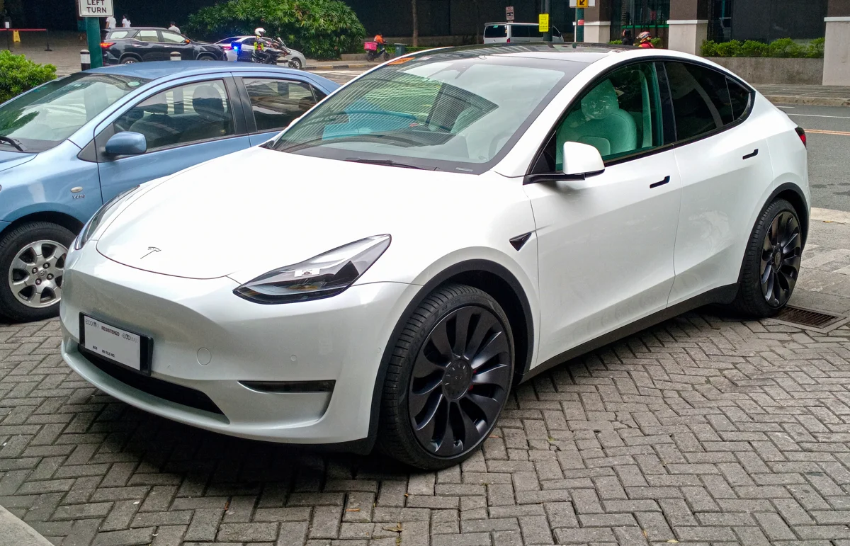 Tesla vehicle or wheel illustrating model y advice